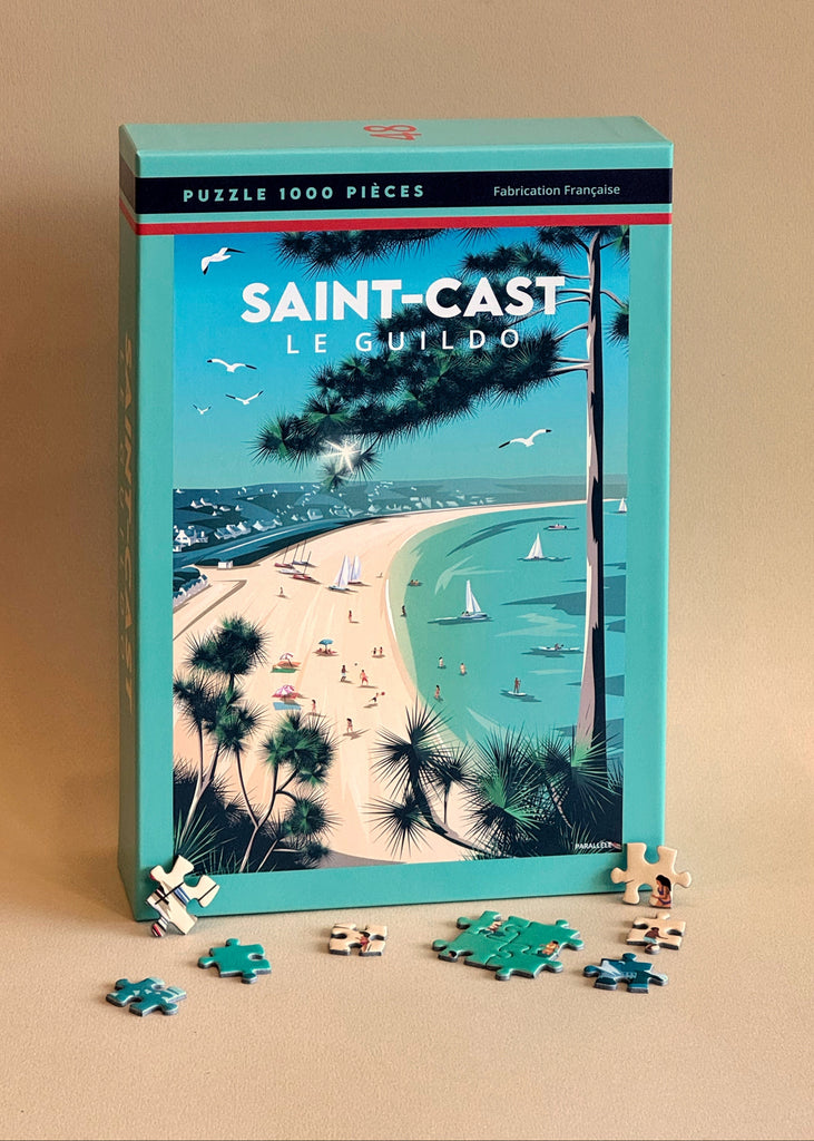 Puzzle 1000 pièces de la grande plage de Saint-Cast-le-Guildo