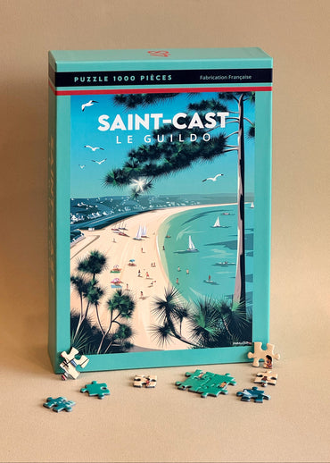 Puzzle 1000 pièces de la grande plage de Saint-Cast-le-Guildo