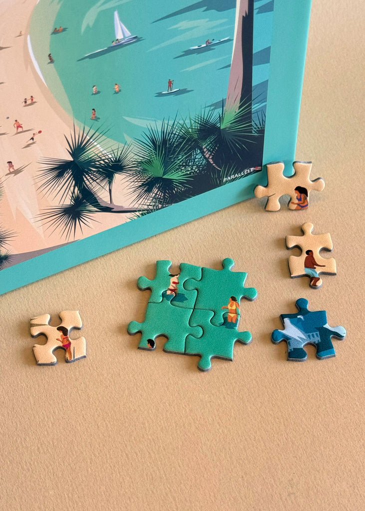 Puzzle 1000 pièces de la grande plage de Saint-Cast-le-Guildo