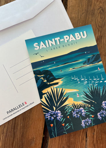 Carte postale de Saint-Pabu