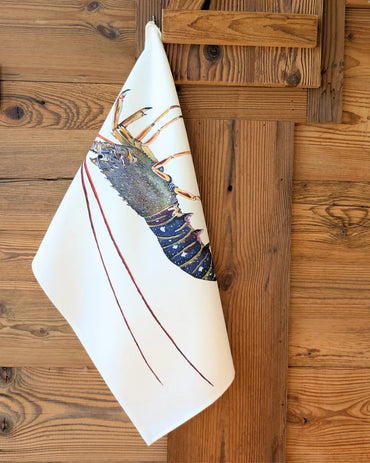 Torchon 100% coton : La Langouste