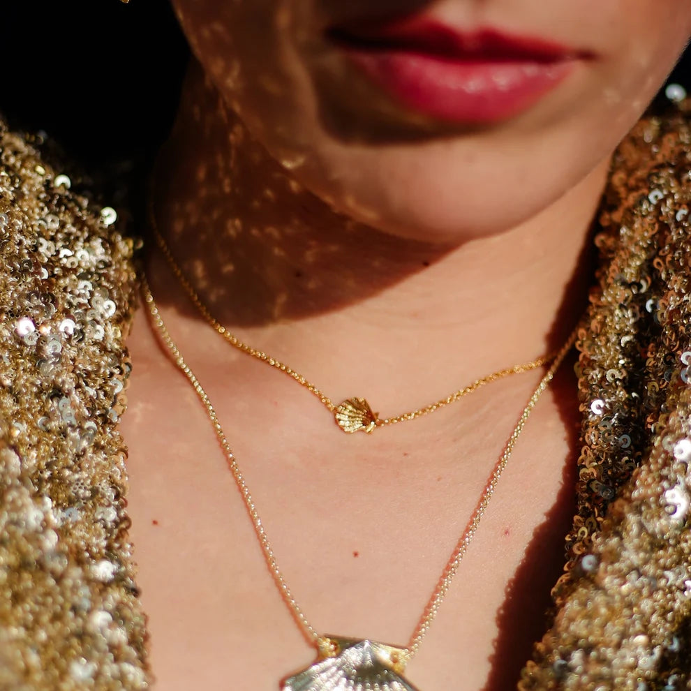 Collier coquille Saint Jacques - Sainte Jakez - Parallèle 48