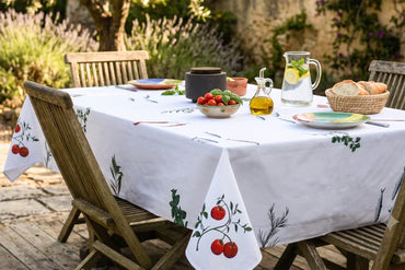 Nappe en coton enduit - Recette de cuisine - Parallèle 48