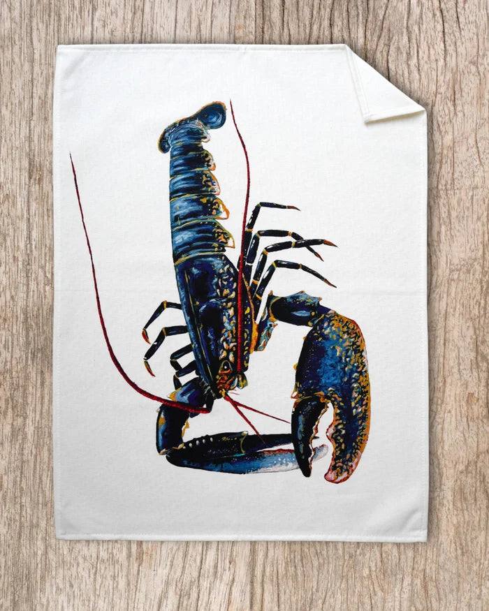 Torchon 100% coton - Le Homard - Parallèle 48