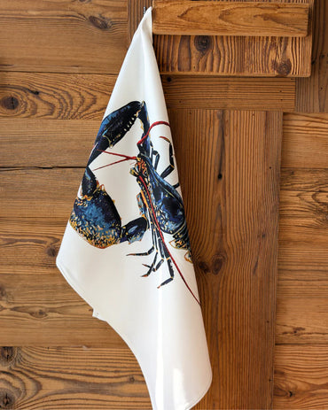 Torchon 100% coton - Le Homard - Parallèle 48