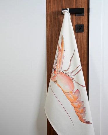 Torchon 100% coton : La Langoustine