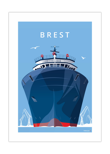 Affiche de l'Abeille Bourbon à Brest