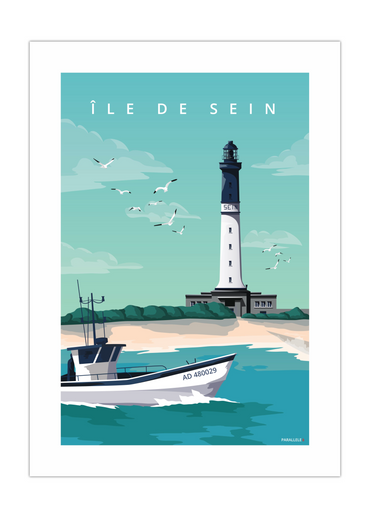 Affiche de l'île de sein