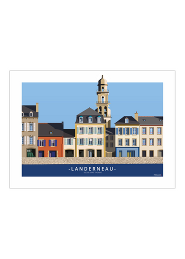 Affiche des quais de Landerneau