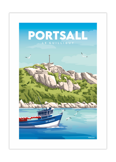 Affiche du Guilliguy à Portsall, à Ploudalmézeau