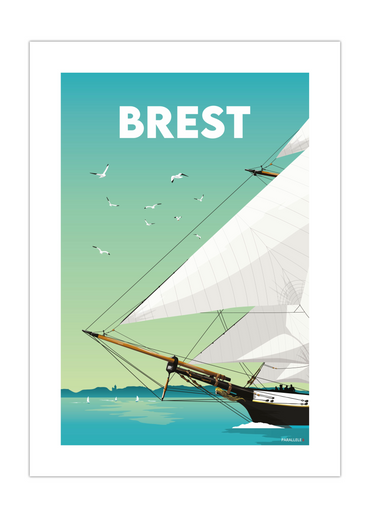 Affiche de la Recouvrance en rade de Brest