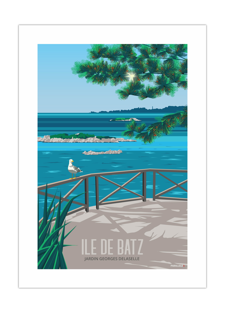 Affiche de l'île de Batz