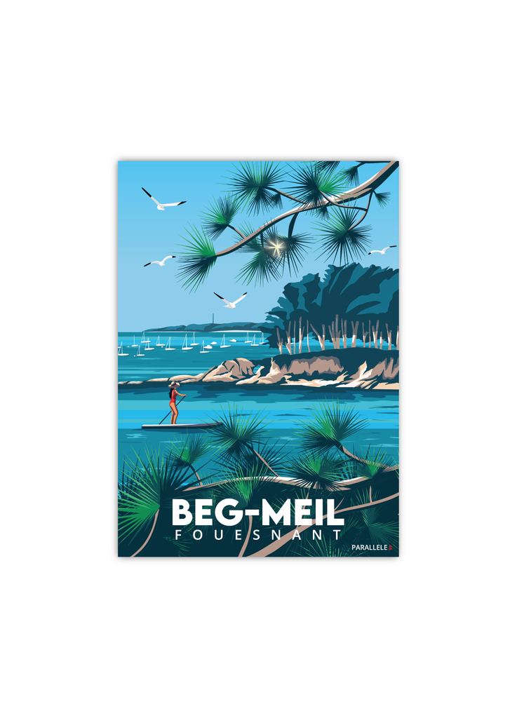 Carte Postale de Beg-Meil à Fouesnant