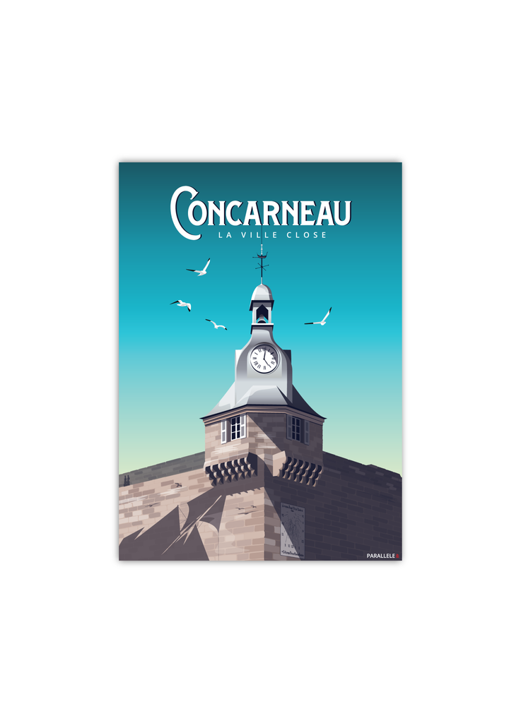 Carte postale de Concarneau