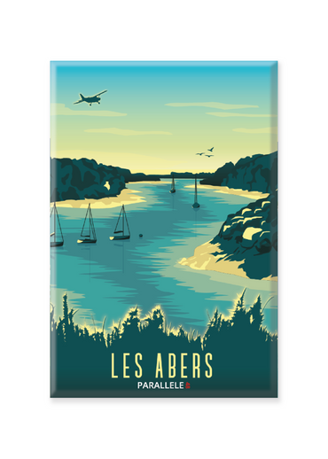 Magnet "Les Abers - l'Aber Wrac'h" - Parallèle 48