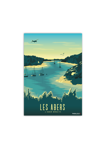 Carte postale de l'aber wrac'h