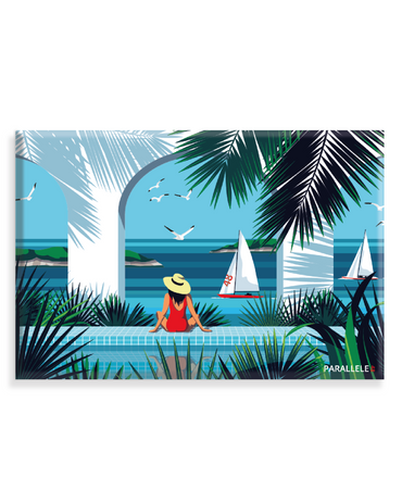 Magnet "Avant la Baignade"