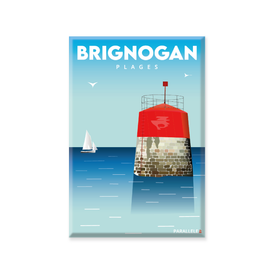 Magnet de la Balise de Brignogan-Plages