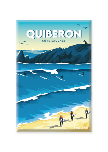Magnet de surfeurs à Quiberon