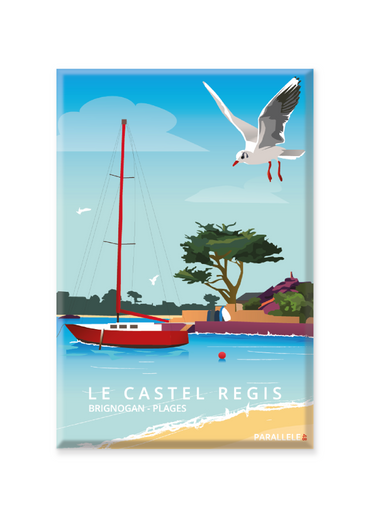 Magnet du Castel Régis à Brignogan-Plages