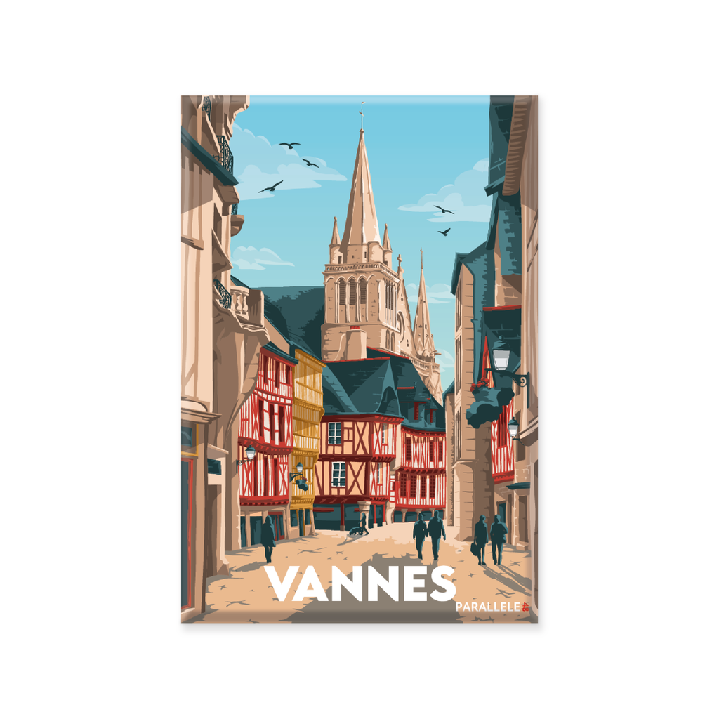 Magnet du centre ville de Vannes