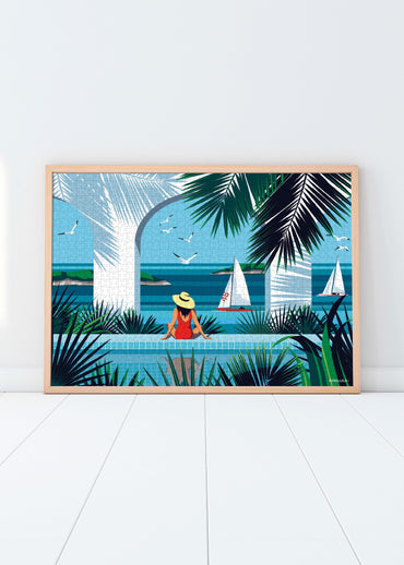 Puzzle 1000 pièces avant la Baignade