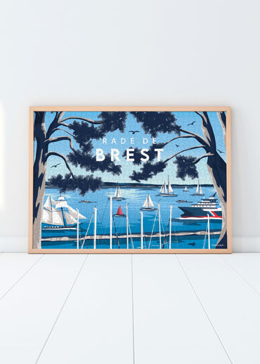 Puzzle 1000 pièces de la Rade de Brest