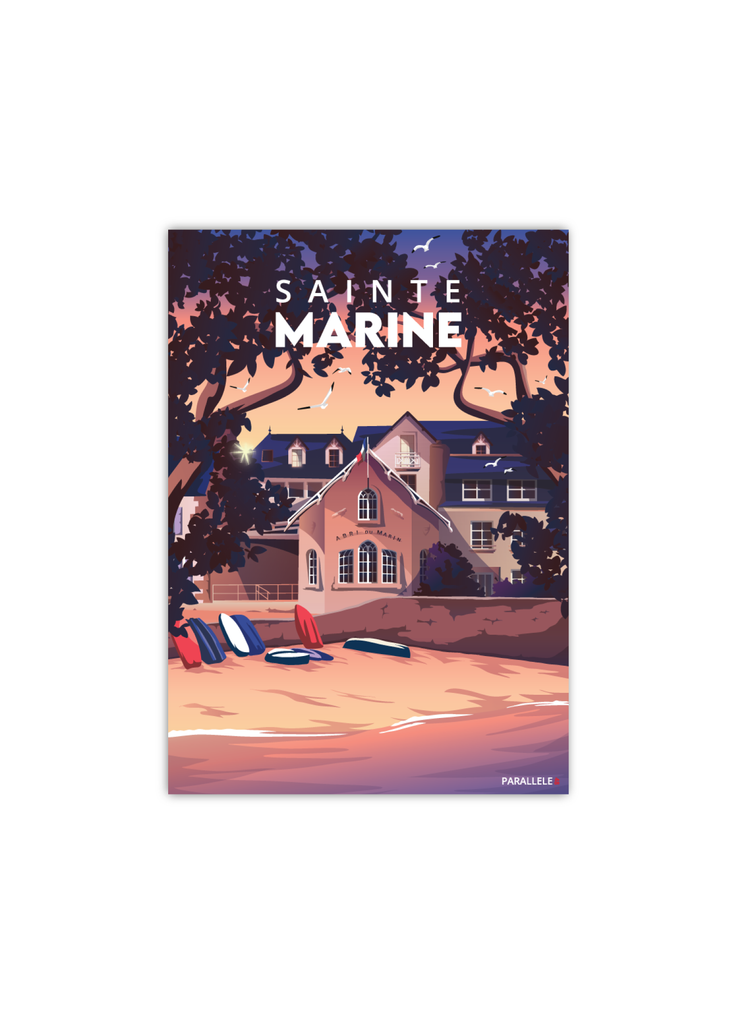 Carte postale de Sainte-Marine de Bénodet